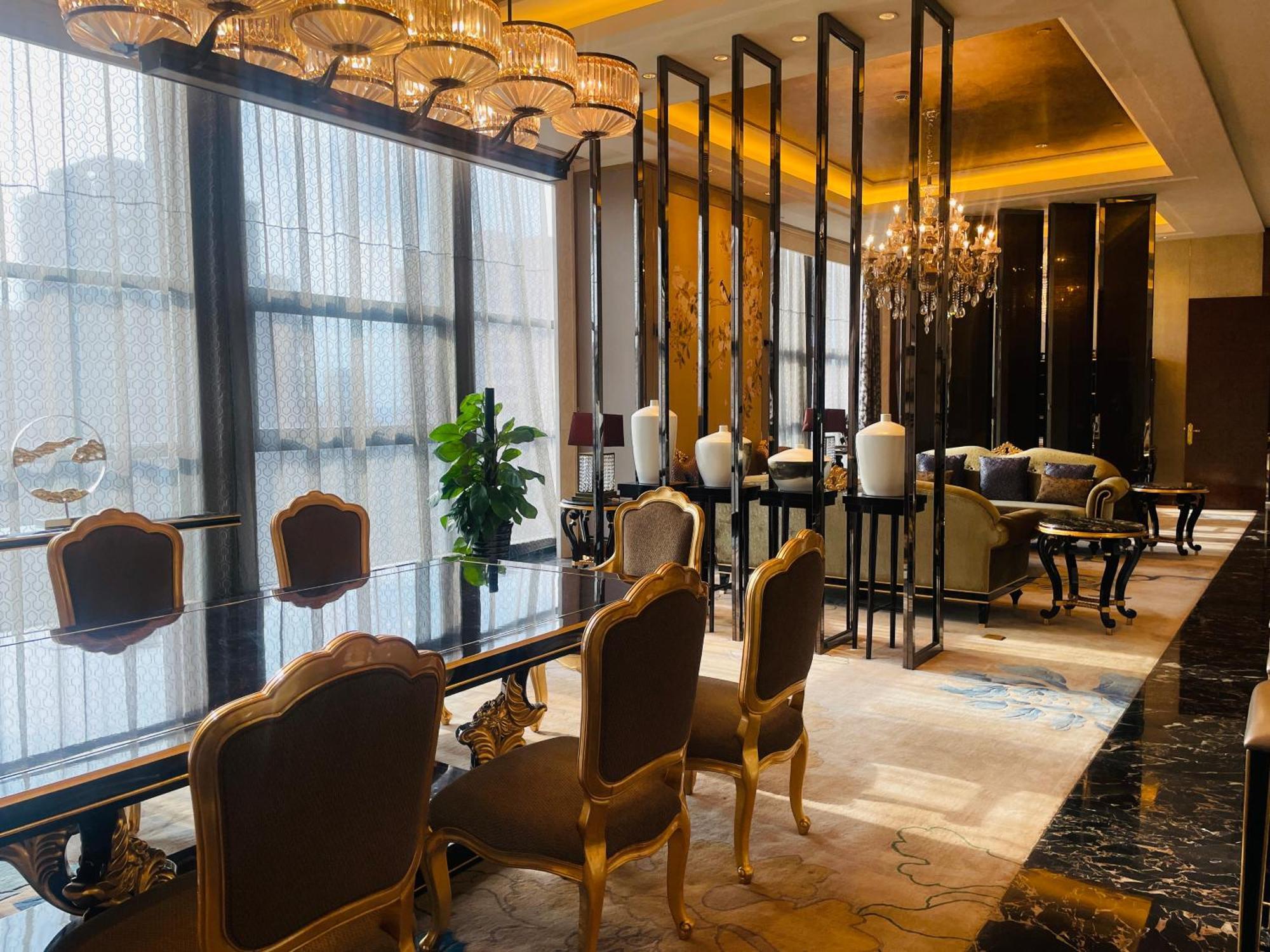Maanshan Wanda Realm Hotel Tangtu Kültér fotó