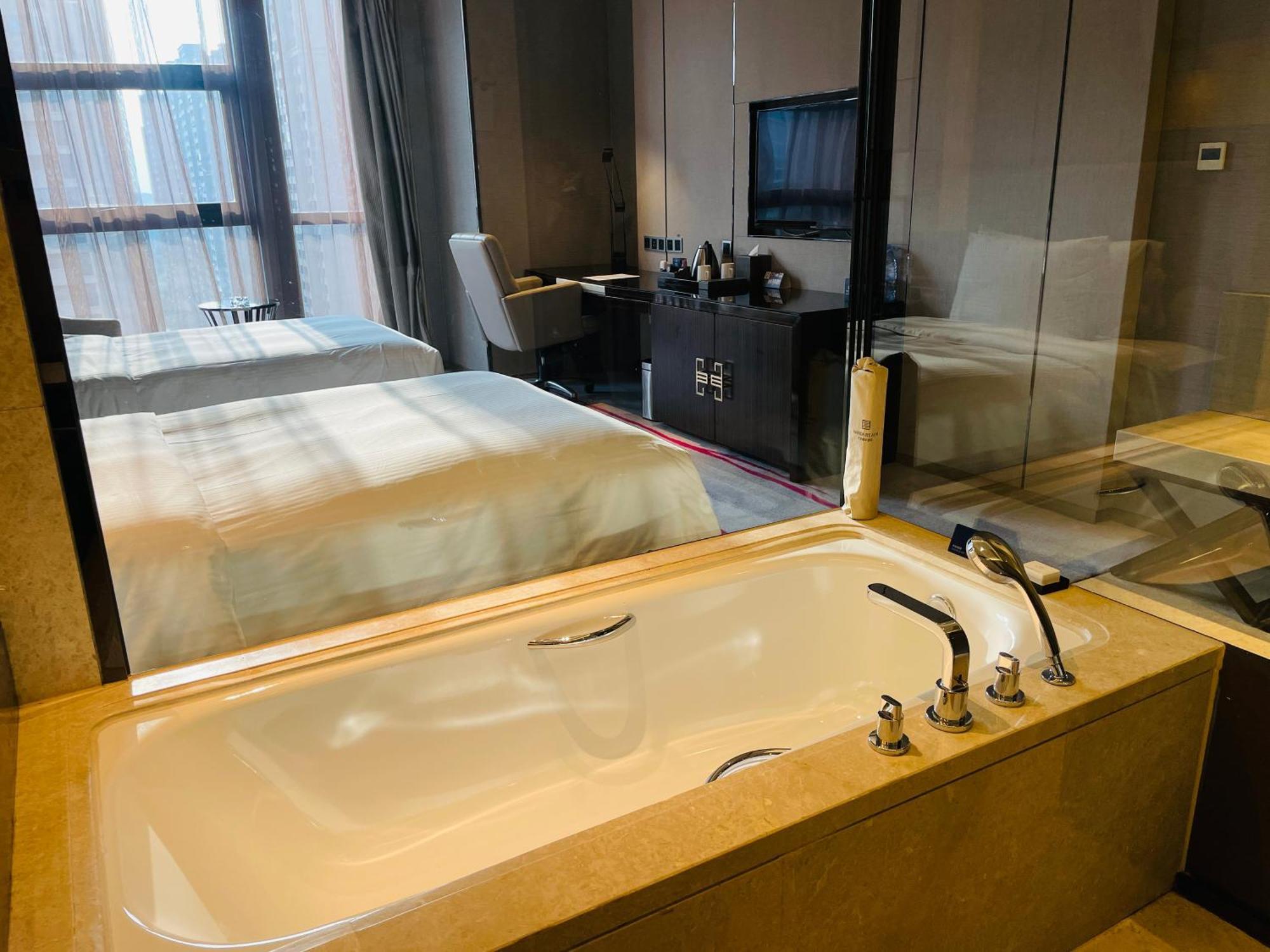 Maanshan Wanda Realm Hotel Tangtu Kültér fotó