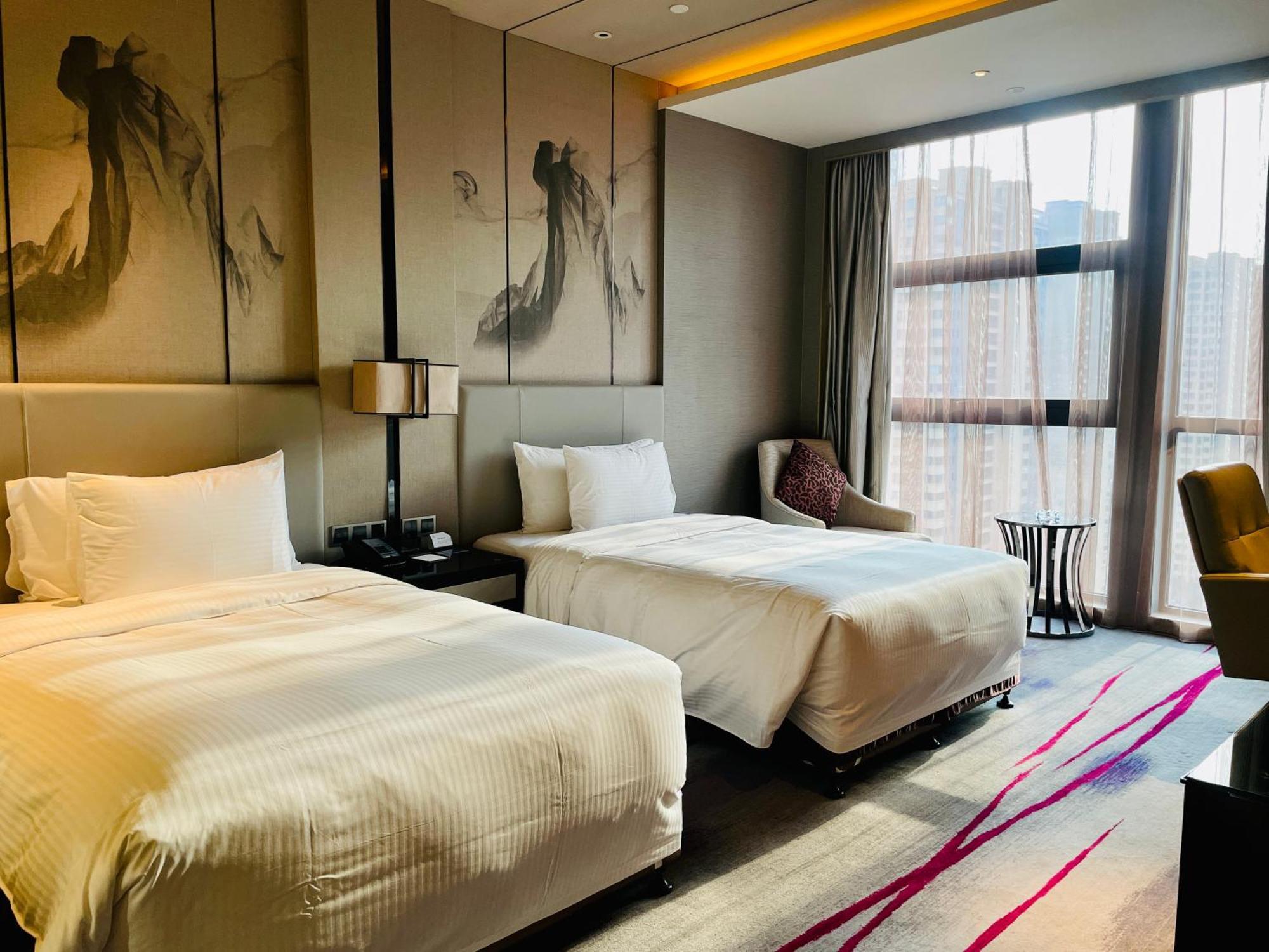 Maanshan Wanda Realm Hotel Tangtu Kültér fotó