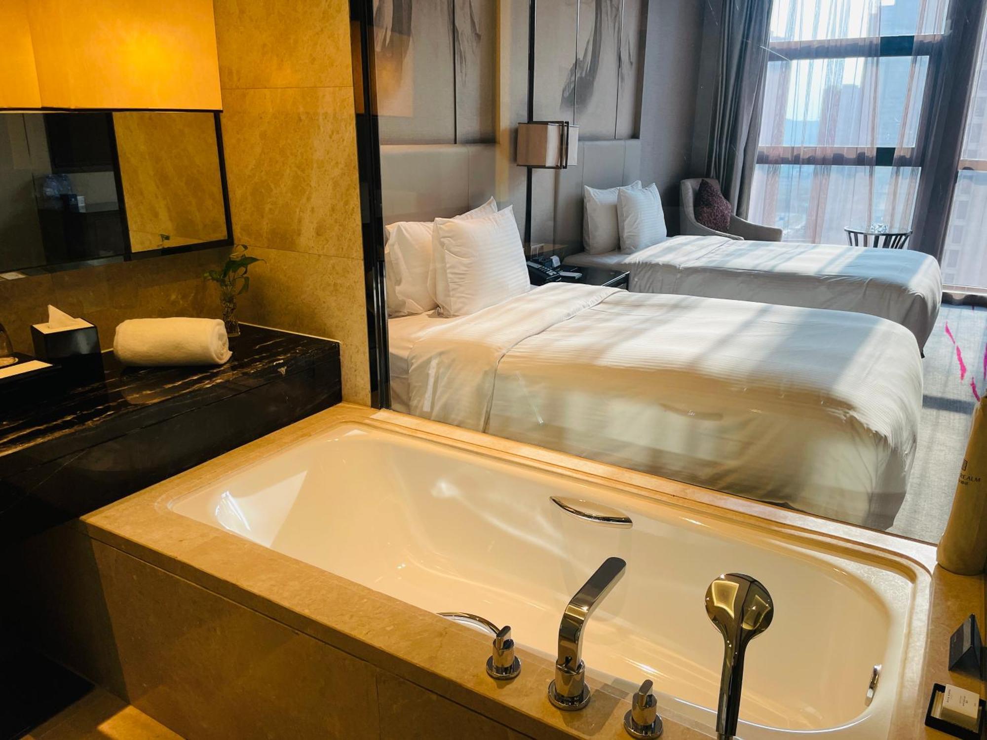 Maanshan Wanda Realm Hotel Tangtu Kültér fotó