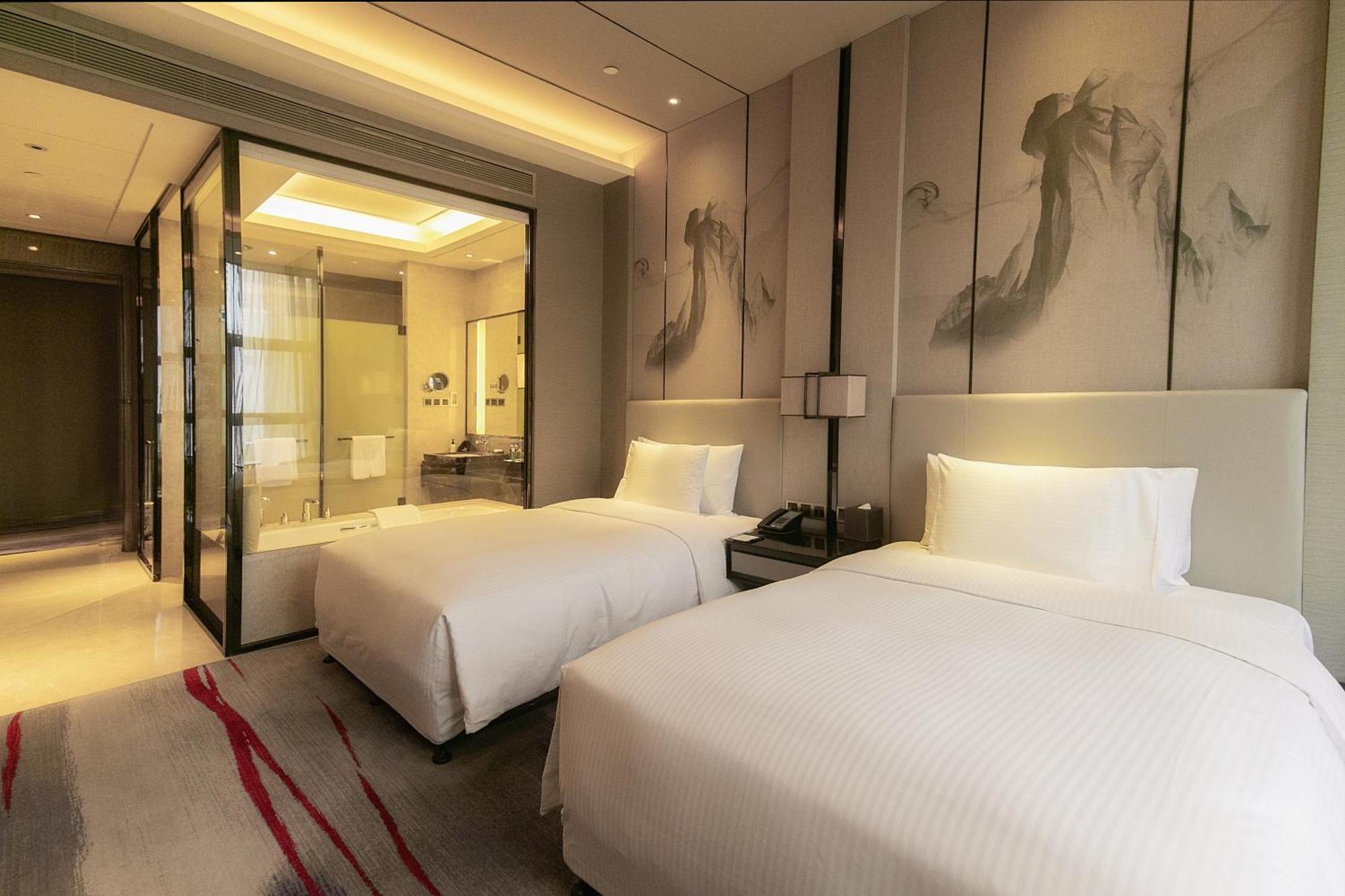 Maanshan Wanda Realm Hotel Tangtu Kültér fotó