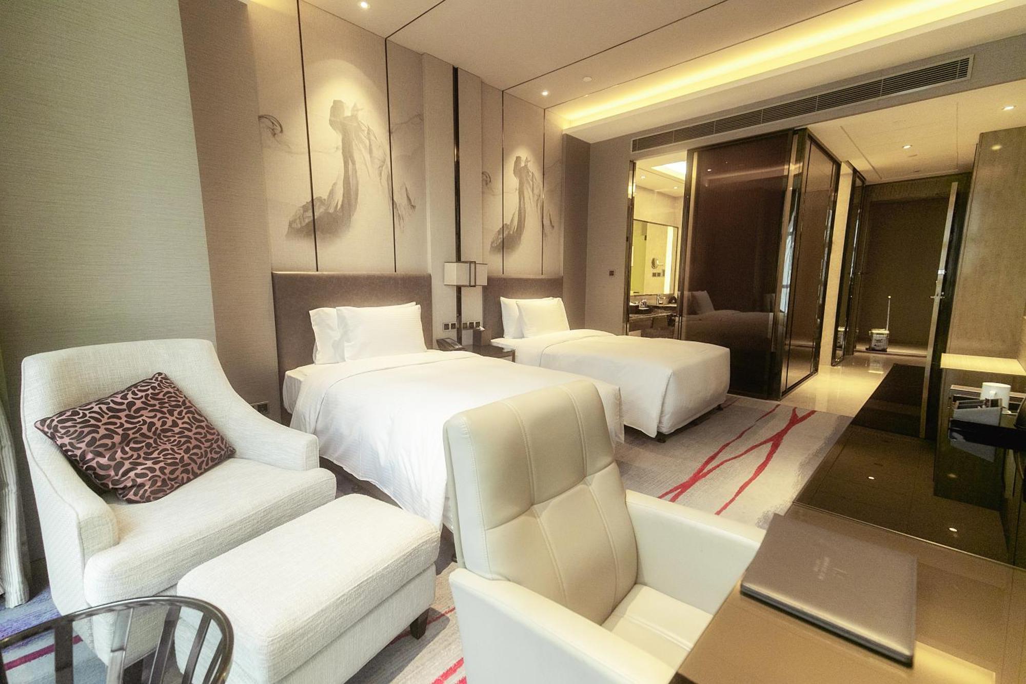 Maanshan Wanda Realm Hotel Tangtu Kültér fotó
